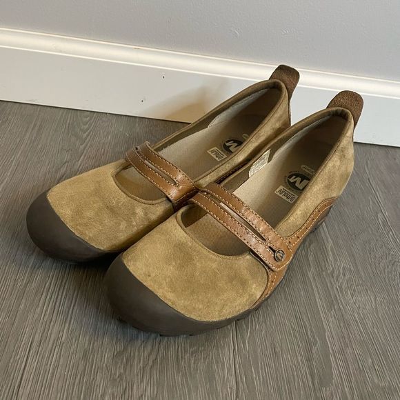 Merrell Plaza Bandeau Mary Jane Leather hiking Sneaker Ortholite Size 9